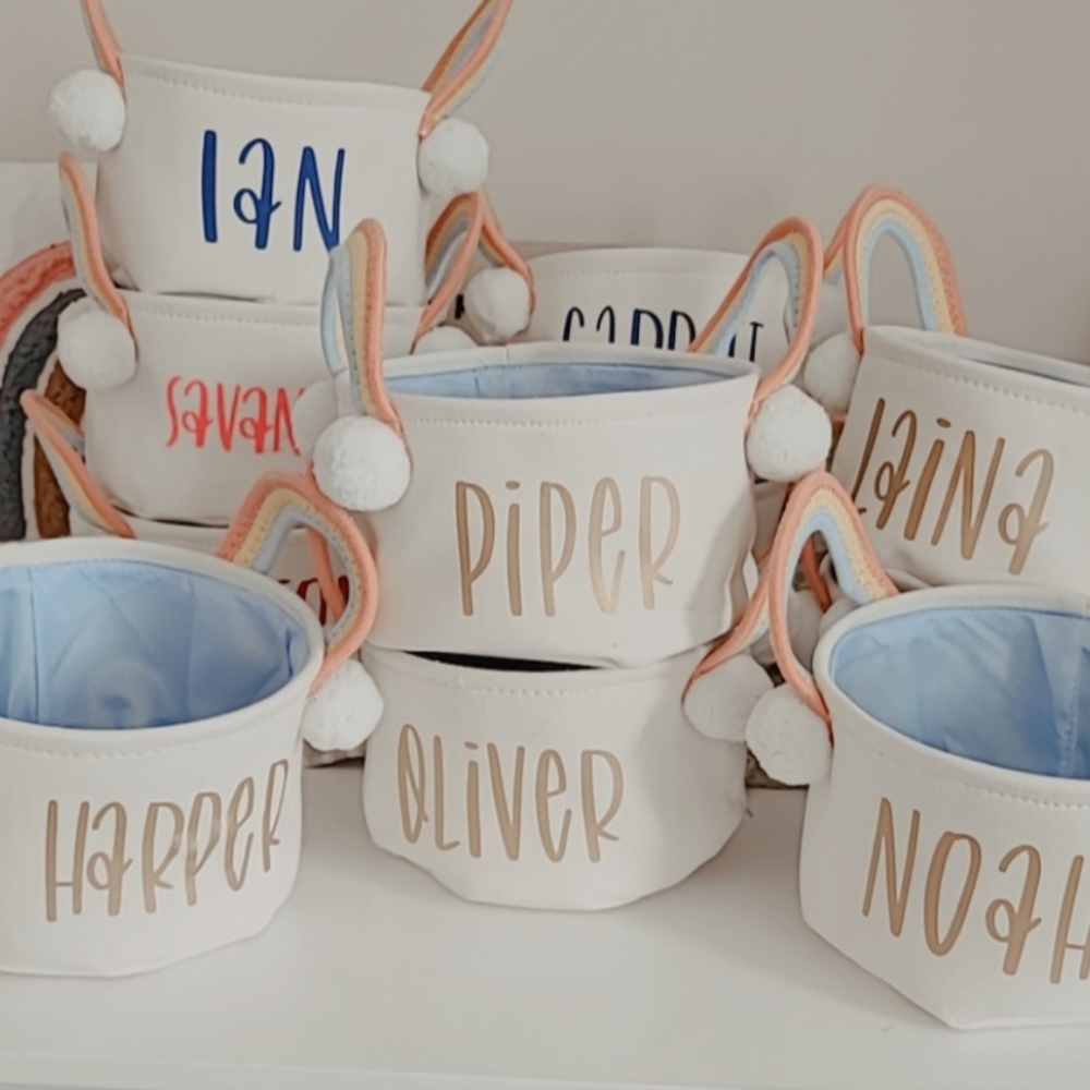 Personalized Easter Baskets